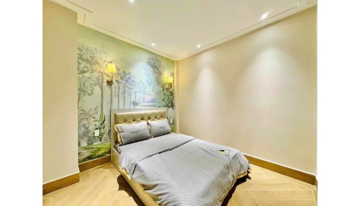 NHÀ MỜI SIÊU ĐẸP, 2 MẶT TIỀN, XE HƠI ĐẬU TRƯỚC CỦA, NHÀ 5 TẦNG, CHỈ CÓ 5,5 TỶ. PHƯỜNG 8 GÒ VẤP, 3 PN MASTER, SHR, HOÀN CÔNG ĐỦ